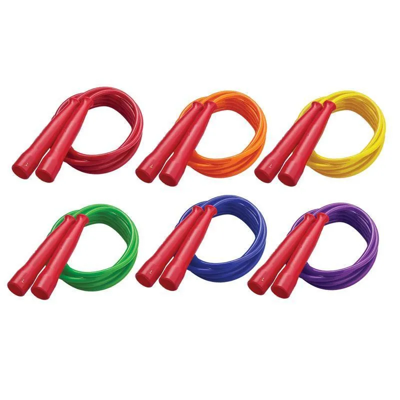 (12 Ea) Speed Rope 7 Ft Red Handle