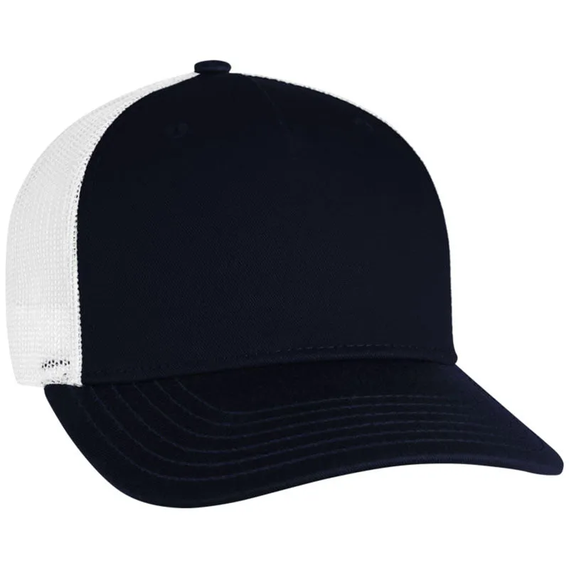 Ahead Navy/White Mesh Wave Rider Cap