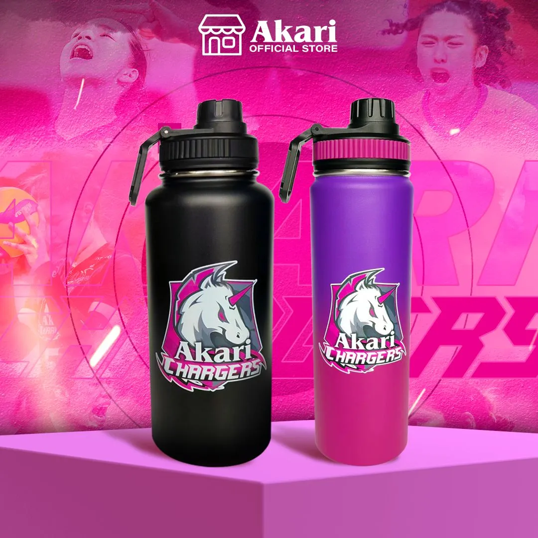 Akari Power Chargers Thermos Flask Magenta Purple 22oz (APC-T2M)