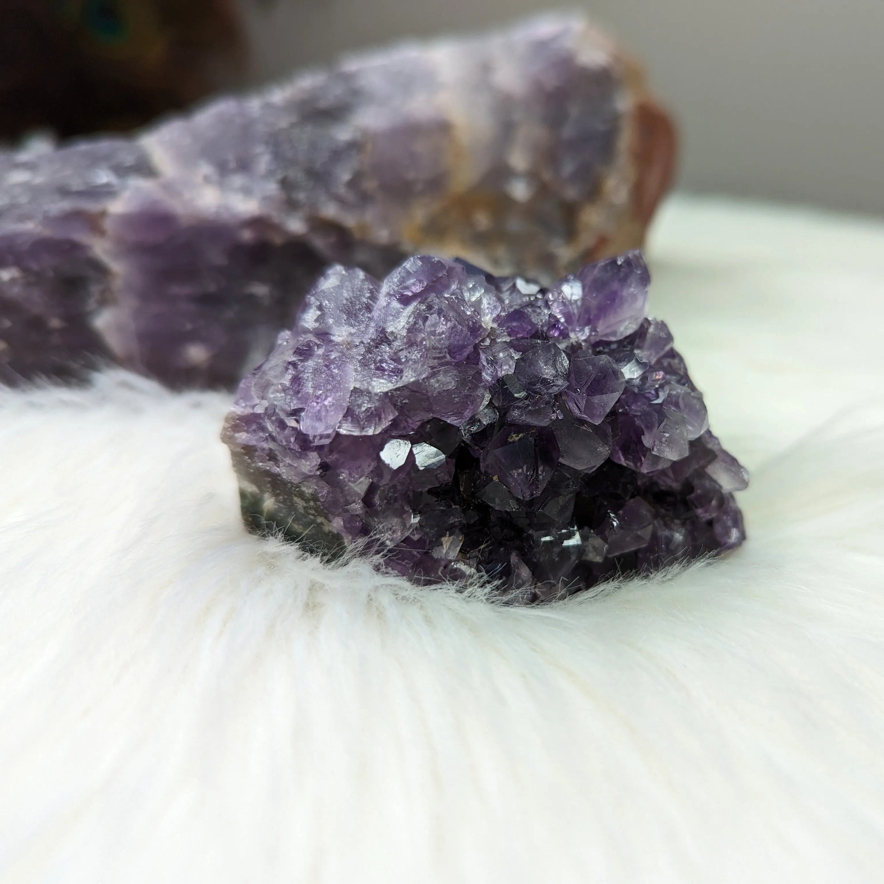 Amethyst Cluster ~ Lustrious Purple Sparkle!