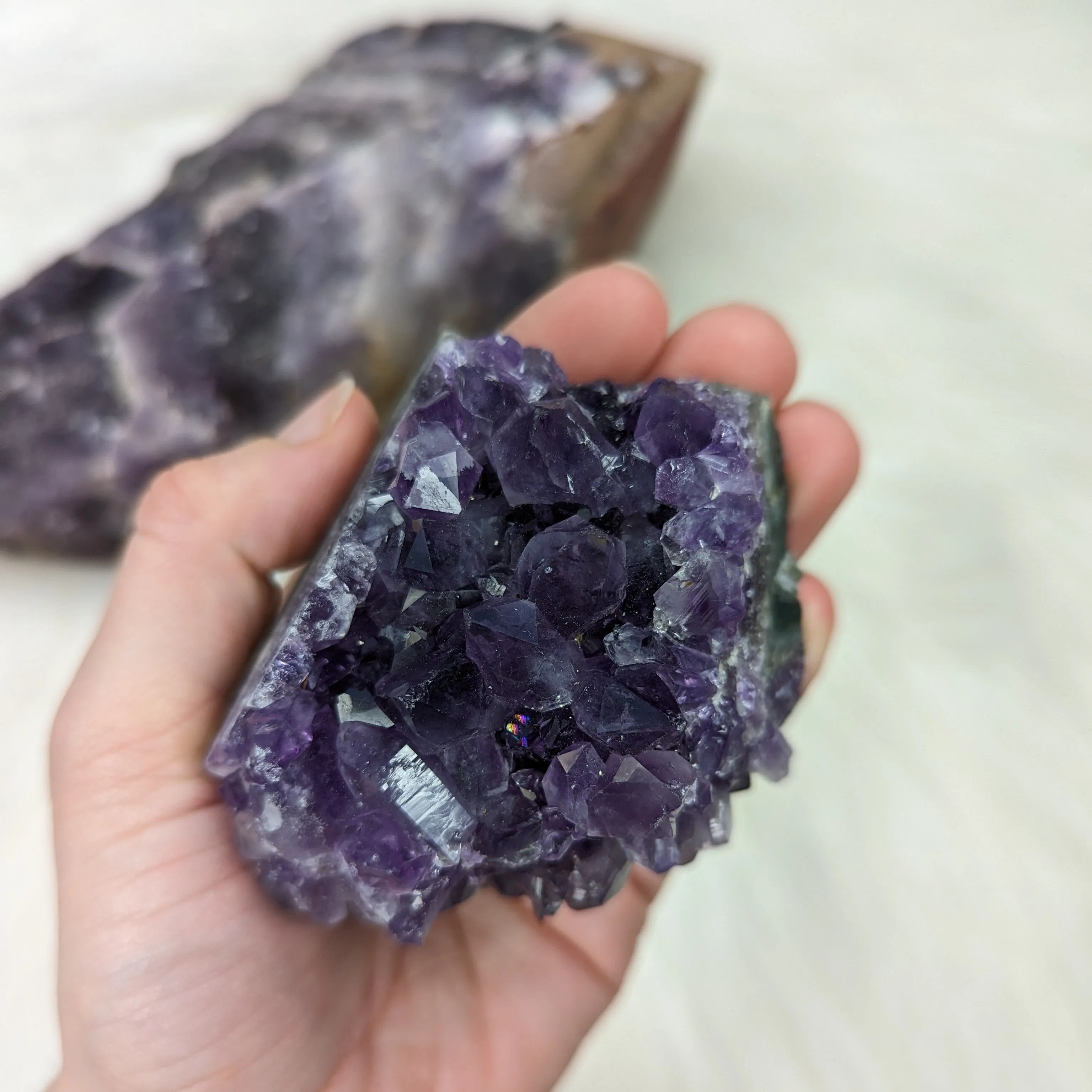 Amethyst Cluster ~ Lustrious Purple Sparkle!