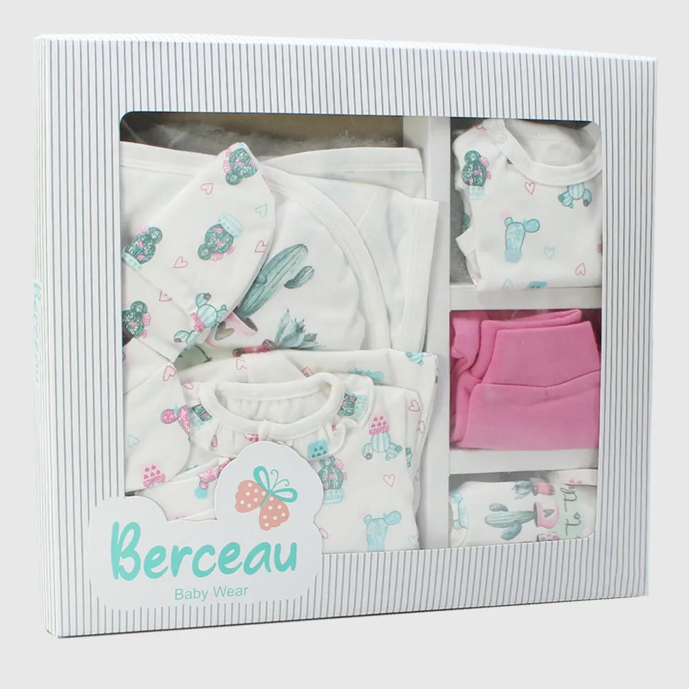 Baby Cactus 7-Piece Baby Layette Set