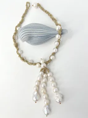 Capri Triple Strand Pearl Necklace