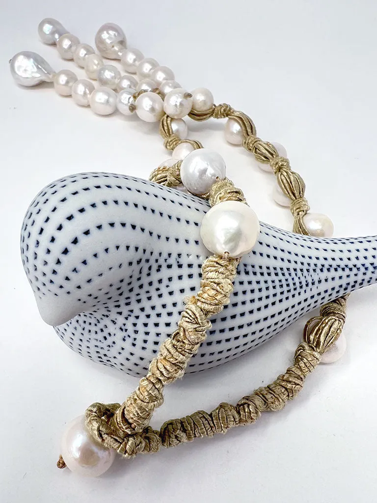 Capri Triple Strand Pearl Necklace