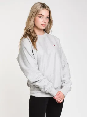 CHAMPION BOYFRIEND REVERSE WEAVE CREWNECK SWEATER - CLEARANCE