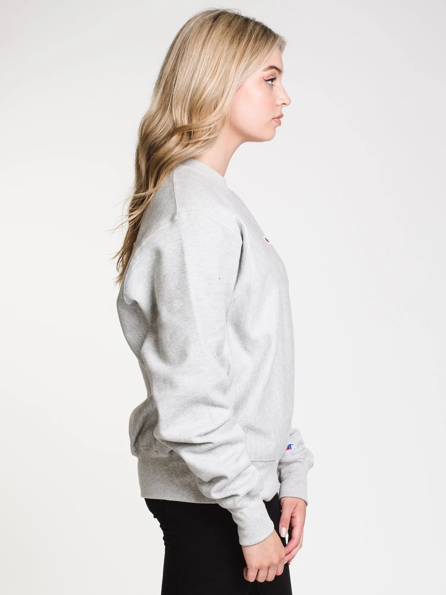 CHAMPION BOYFRIEND REVERSE WEAVE CREWNECK SWEATER - CLEARANCE