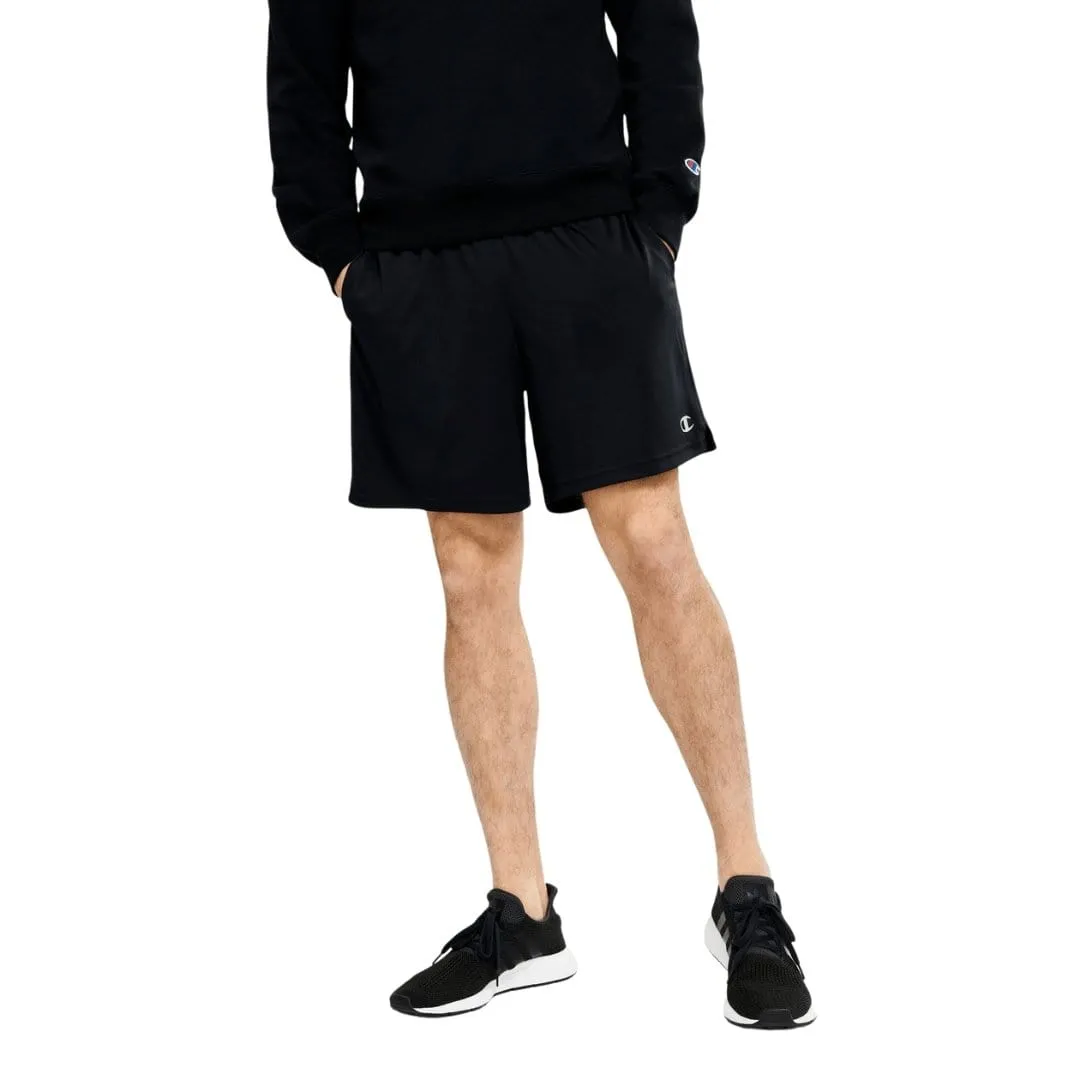 CHAMPION MEN'S CORE TRAINING BLACK SHORTS 7"