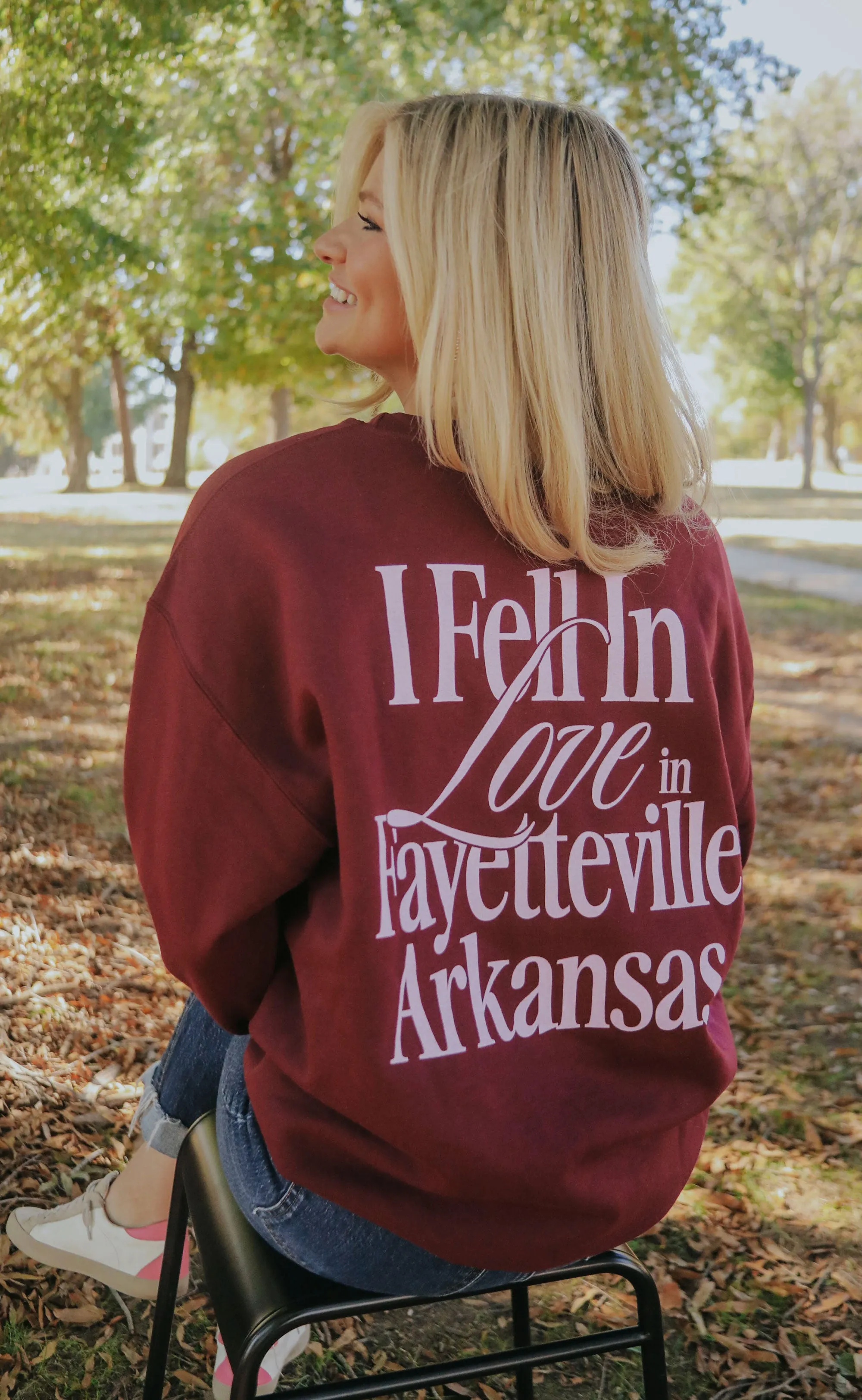 charlie southern: fayetteville is for lovers sweatshirt