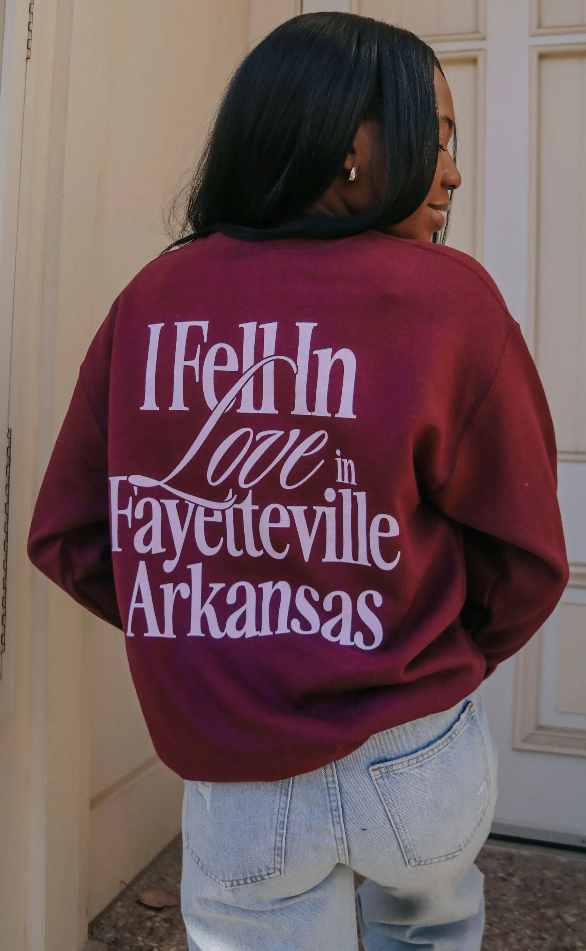 charlie southern: fayetteville is for lovers sweatshirt