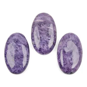 Charoite - Palm Stones, Polished