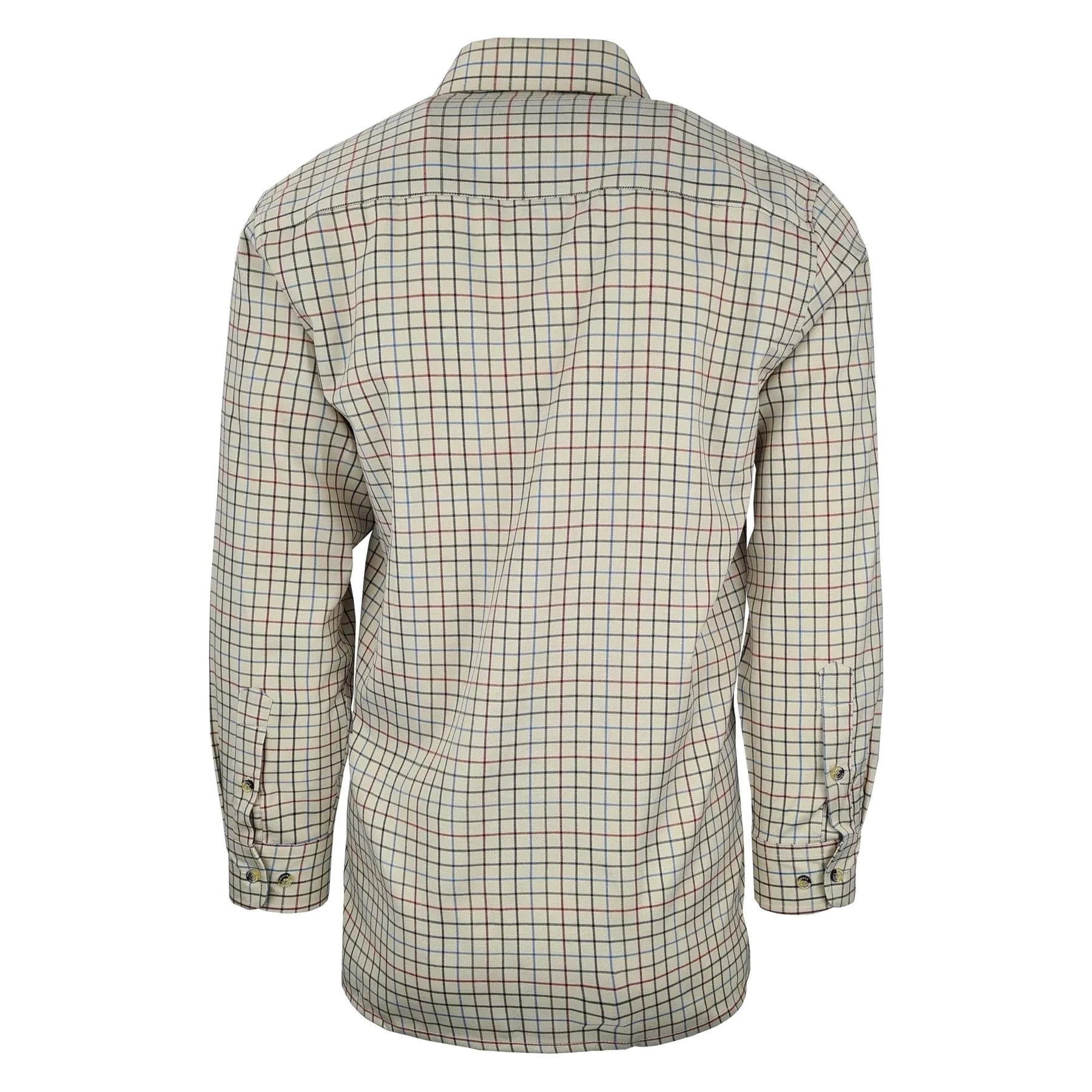 Country Classics Mens Long Sleeve Check Shirt - Burghley Red