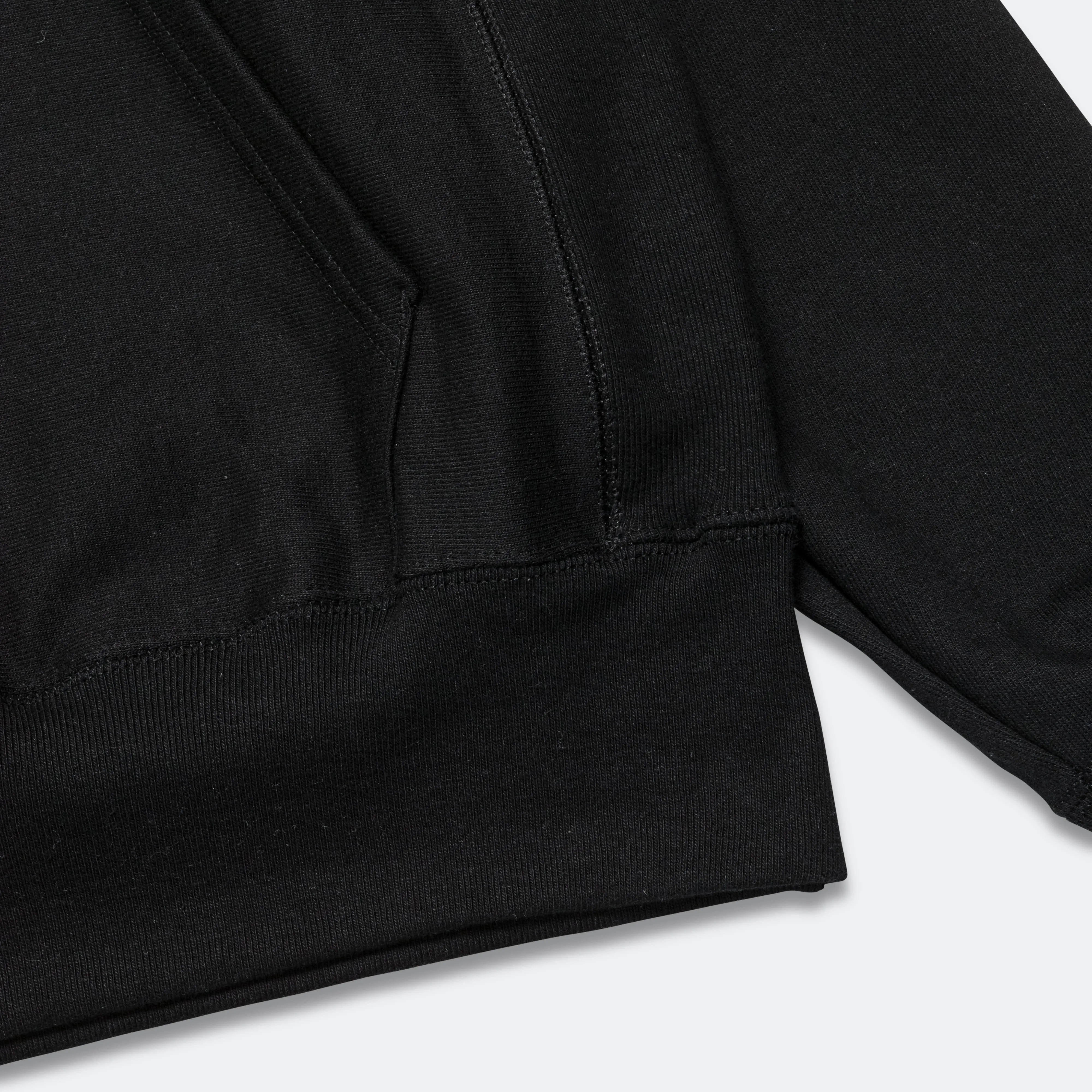 Crashed Pullover Sweat - Black