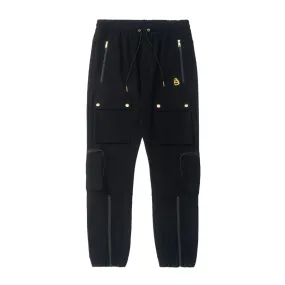 EBLA CARGO JOGGERS BLACK