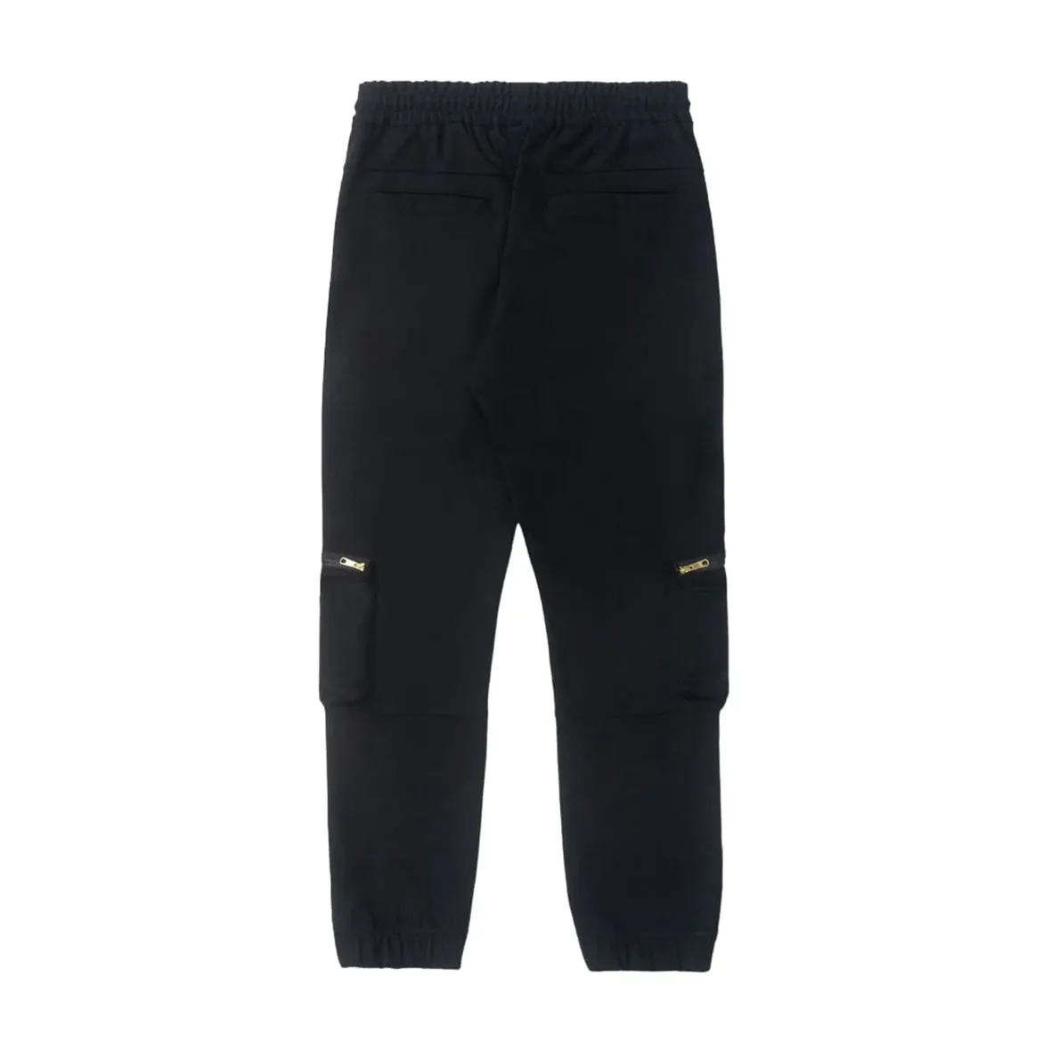 EBLA CARGO JOGGERS BLACK