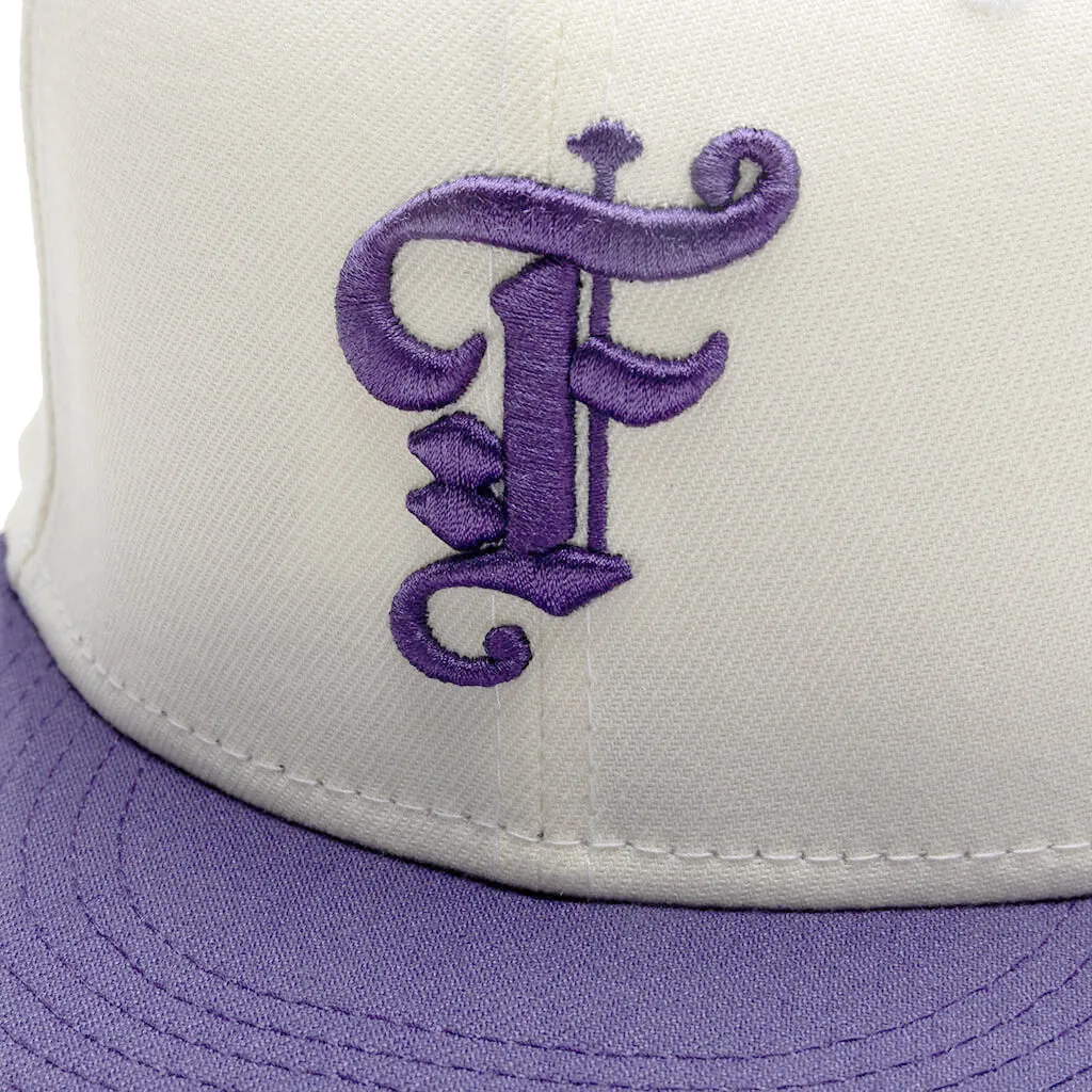 Feature x New Era OE Fitted Cap - Off-White/New Orchid