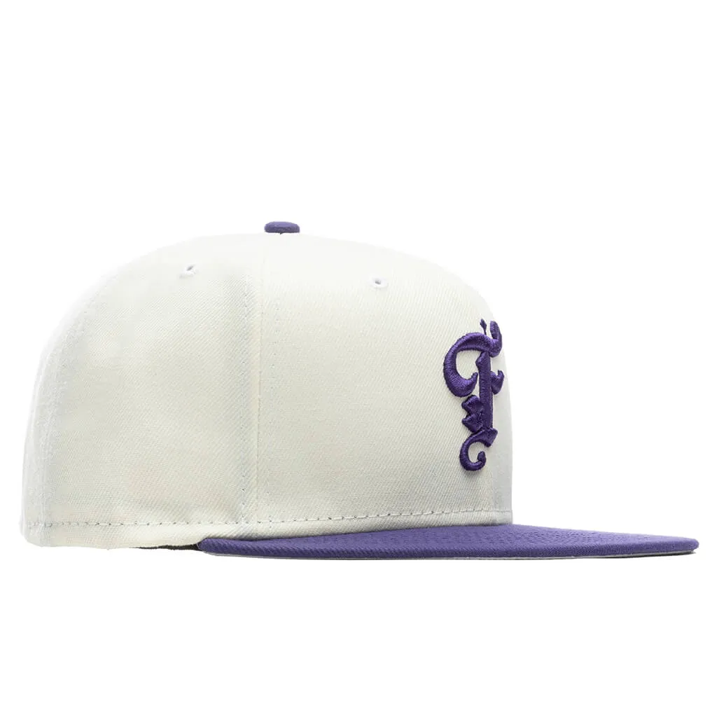 Feature x New Era OE Fitted Cap - Off-White/New Orchid