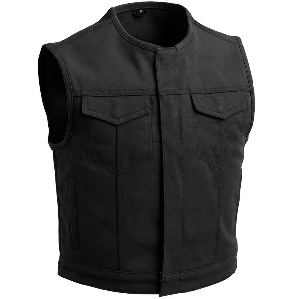 First Mfg Mens Lowside Cropped Concealment Canvas Vest Size LARGE - Final Sale Ships Same Day