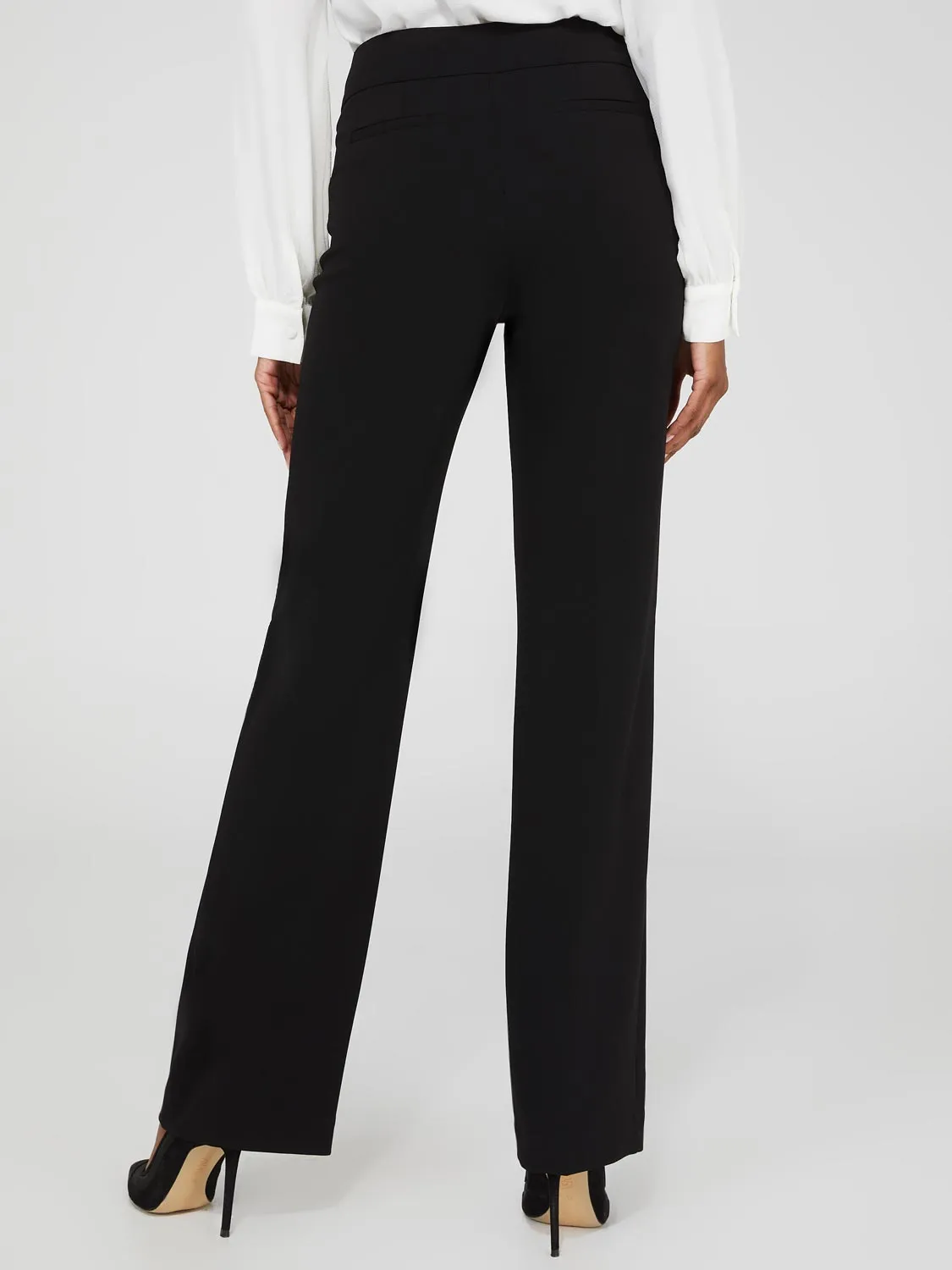 Fit & Flare Pull-On Pants