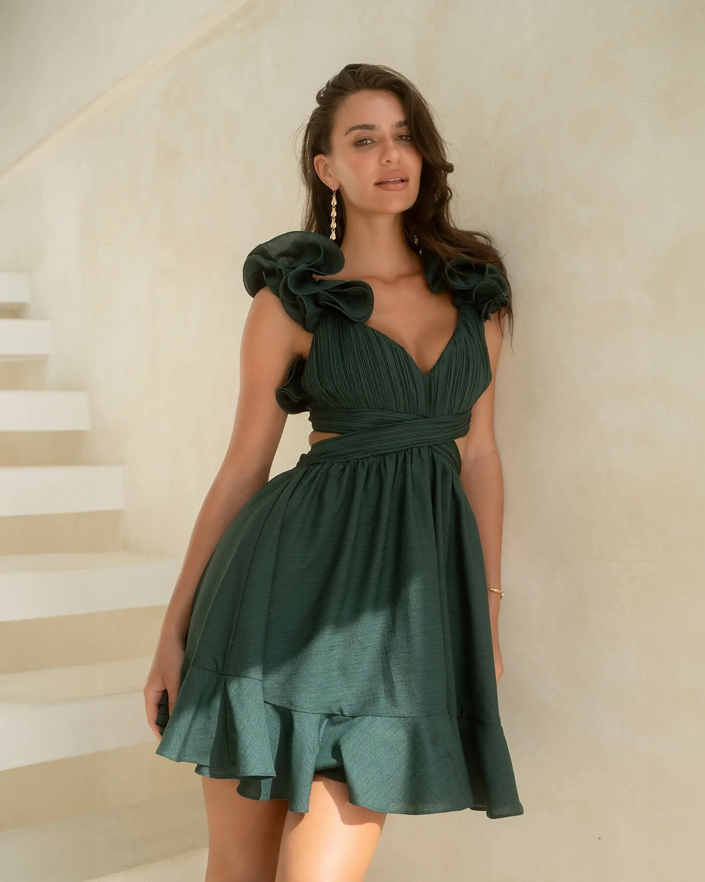 Gillian Dress - Green