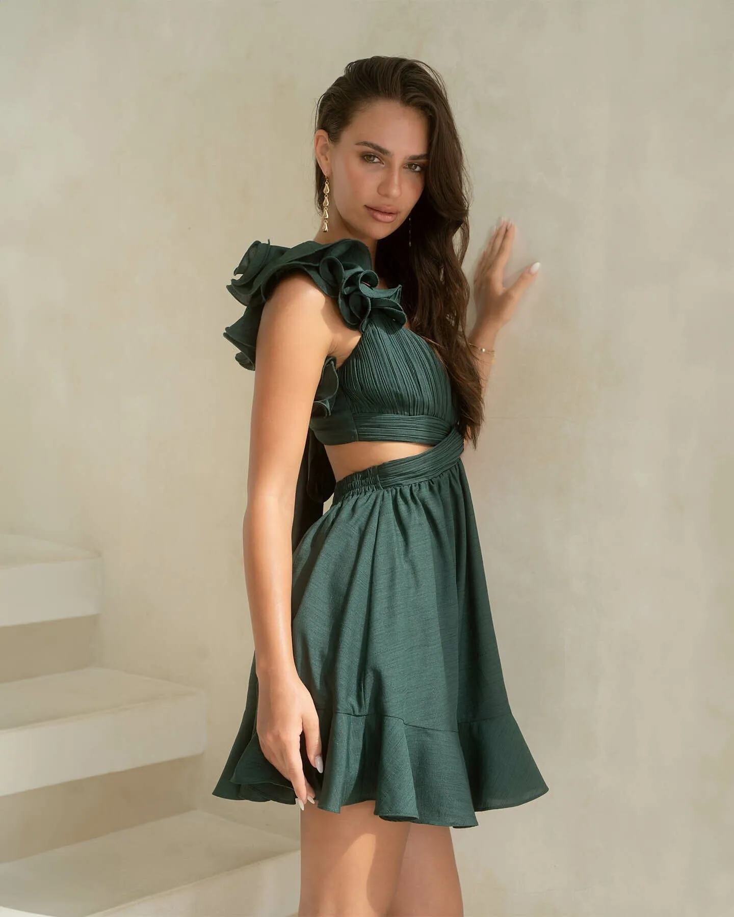 Gillian Dress - Green