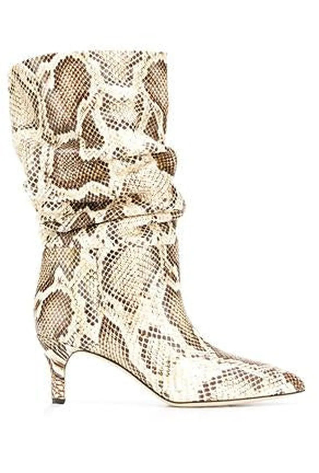 GINGA - SNAKE SLOUCHY BOOTS