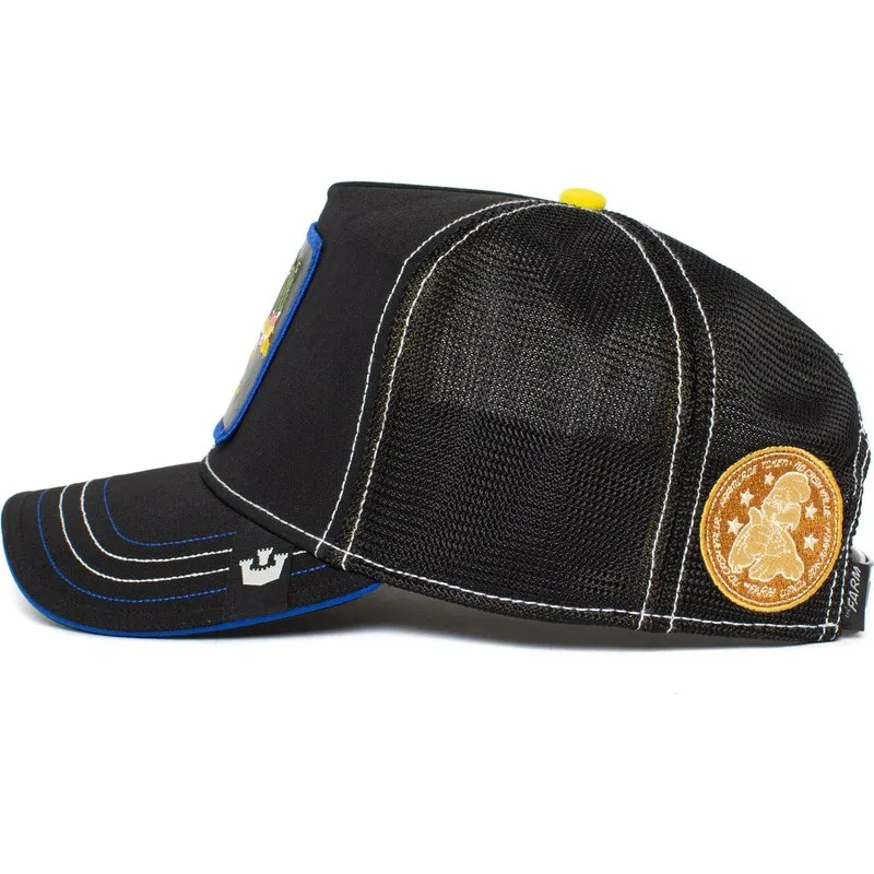 Goorin Bros Puck Yeah Big Mouth Trucker Hat (Black)