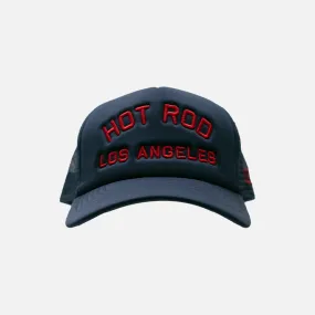 HOT ROD ESSENTIAL FOAM TRUCKER (NAVY/RED)