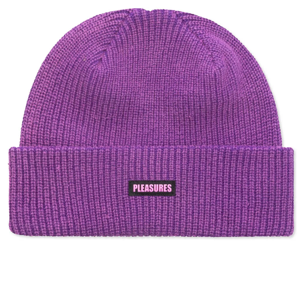 Impact Logo Beanie - Purple