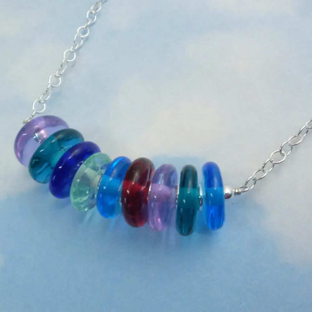 jewel stack necklace