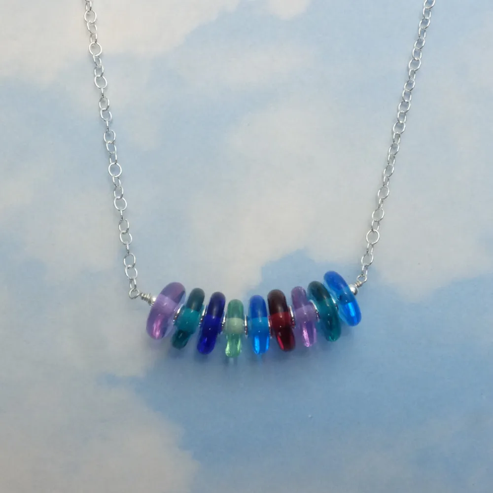 jewel stack necklace