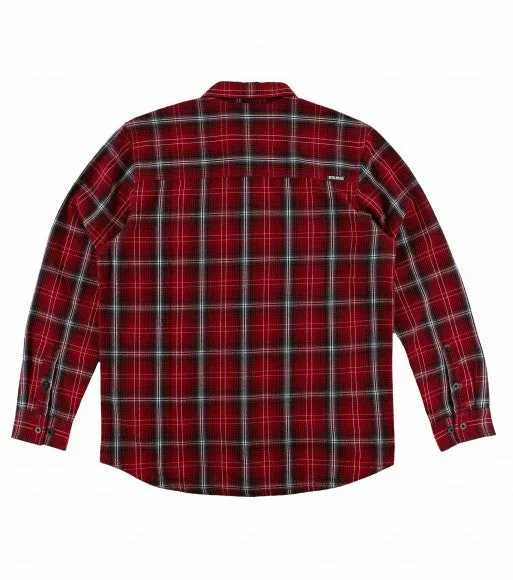 Metal Mulisha Bank Flannel Red