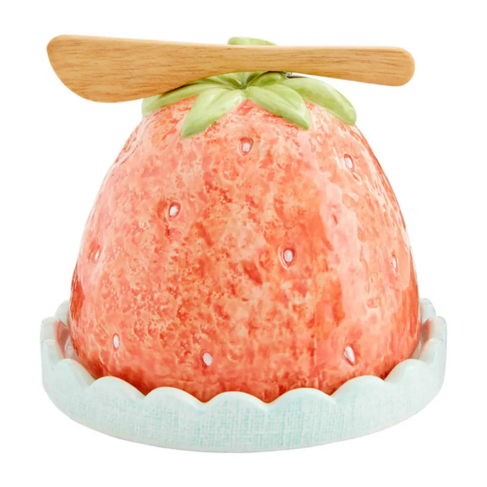 Mud Pie Fruit Cloche & Spreader Set