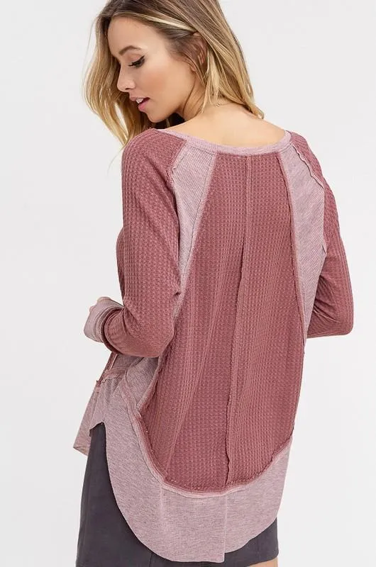 Non Stop Sweater - Mauve