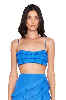 Nookie Kennedy Crop - Blue