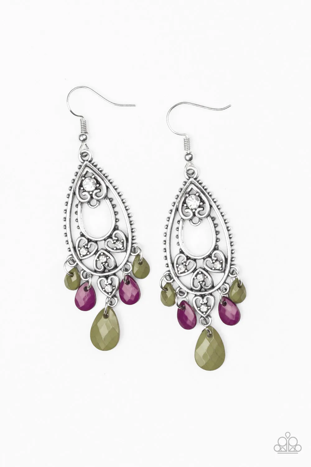 Paparazzi Fashion Flirt - Multi Earring