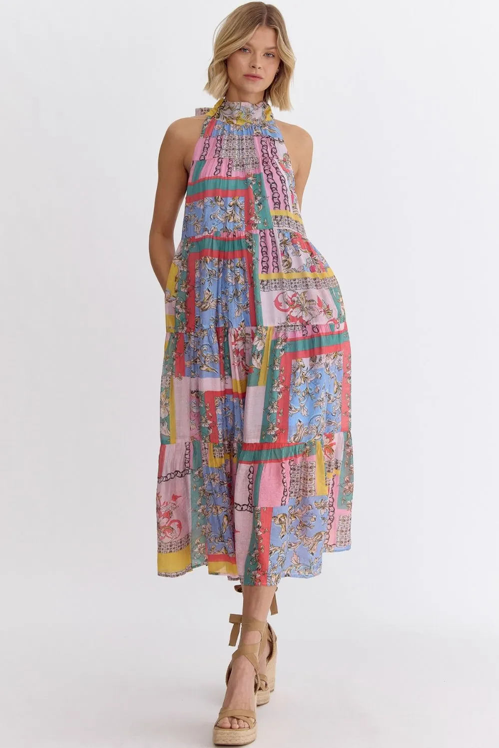 Pretty in Patchwork Dress