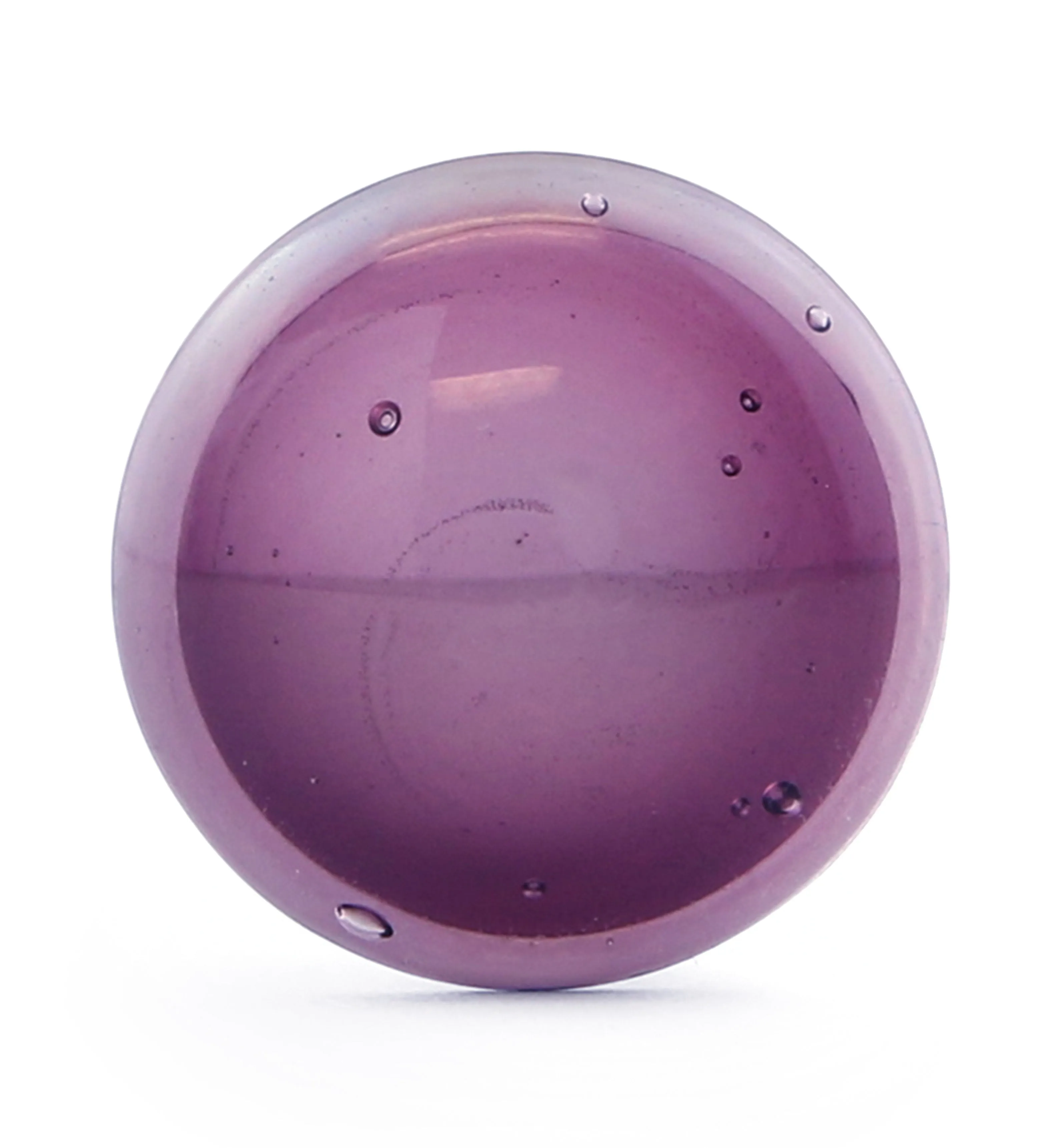 Purple Color Front Single Flare Glass Plugs