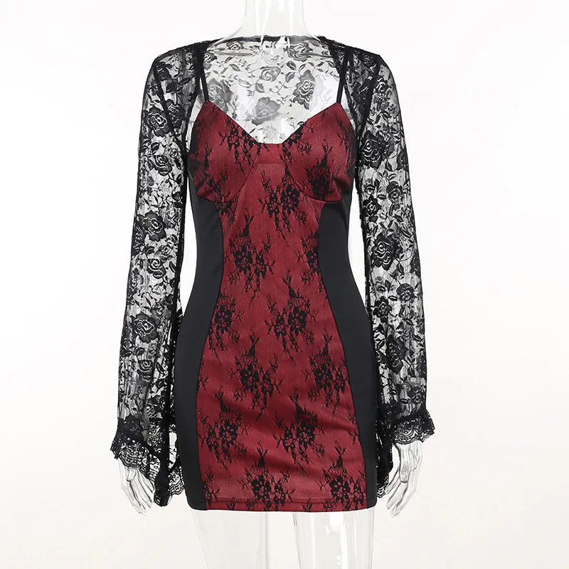 "Bloody Night" Slim Dress