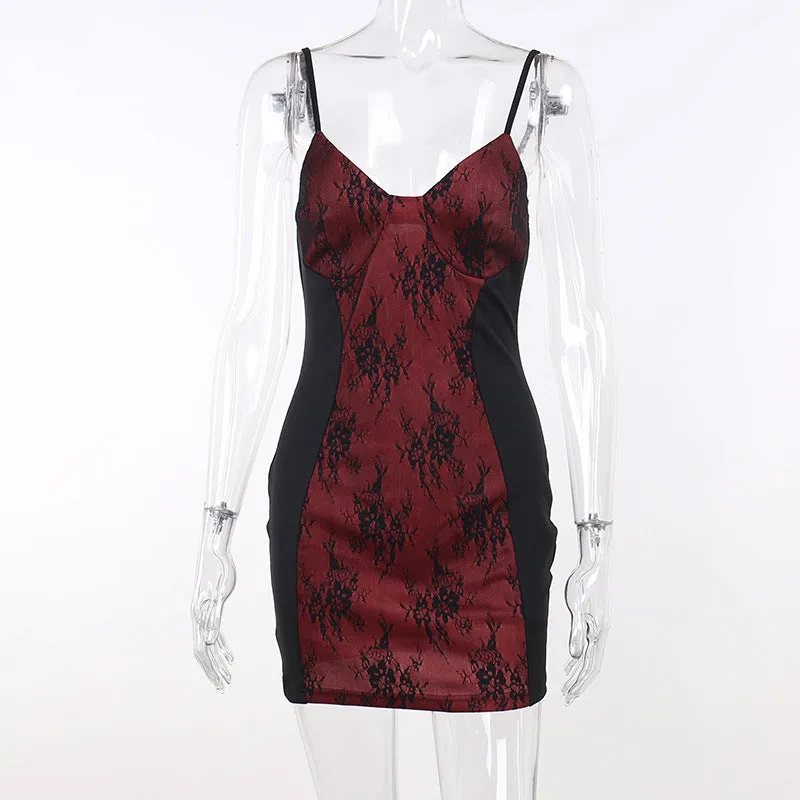 "Bloody Night" Slim Dress