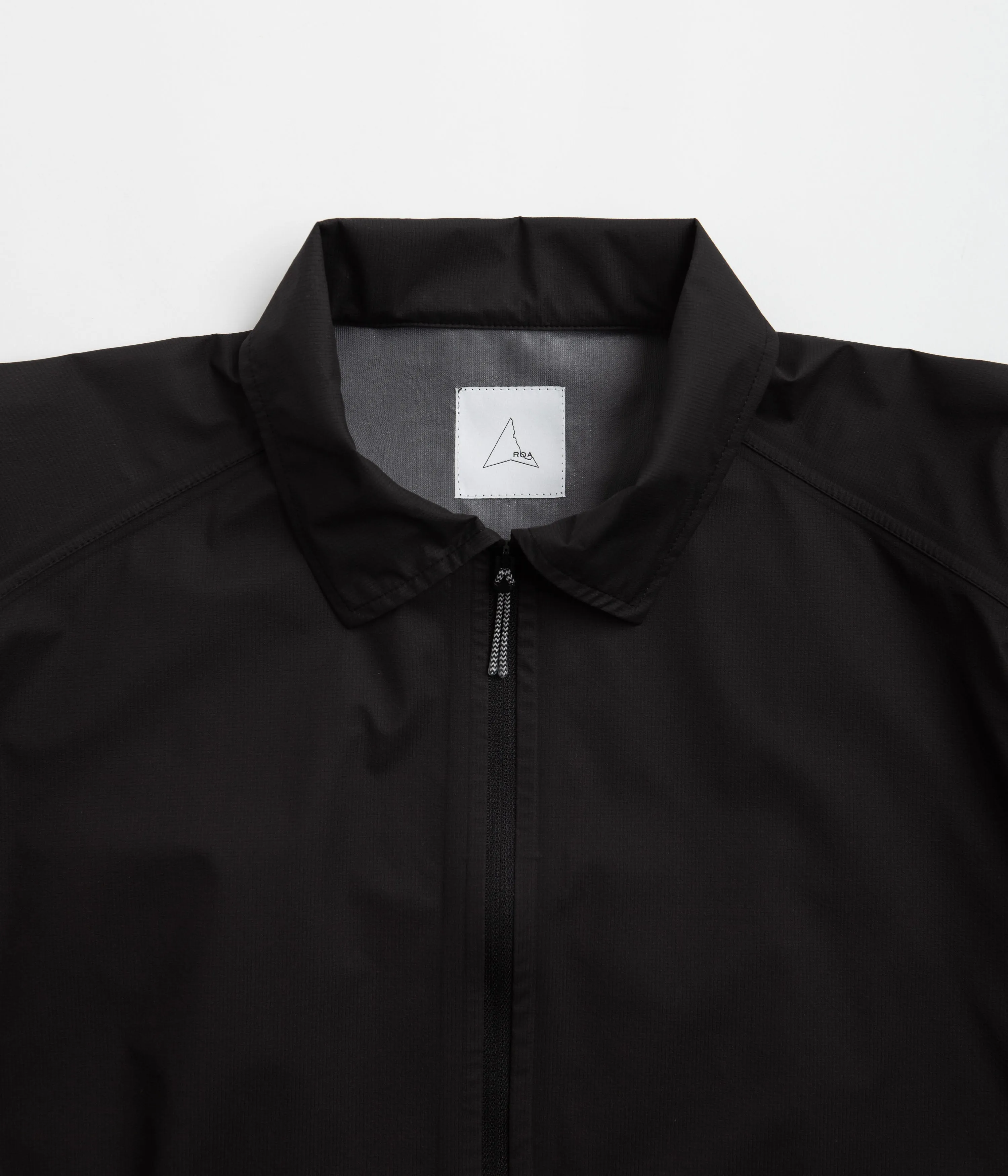 ROA Zip Up Shirt Jacket - Black