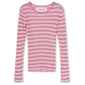 Résumé ArlieRS Knit Blouse Multi Pink