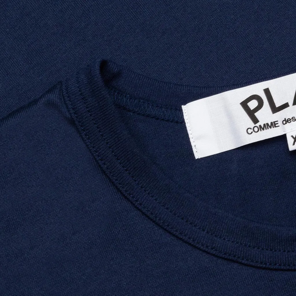 Text T-Shirt - Navy