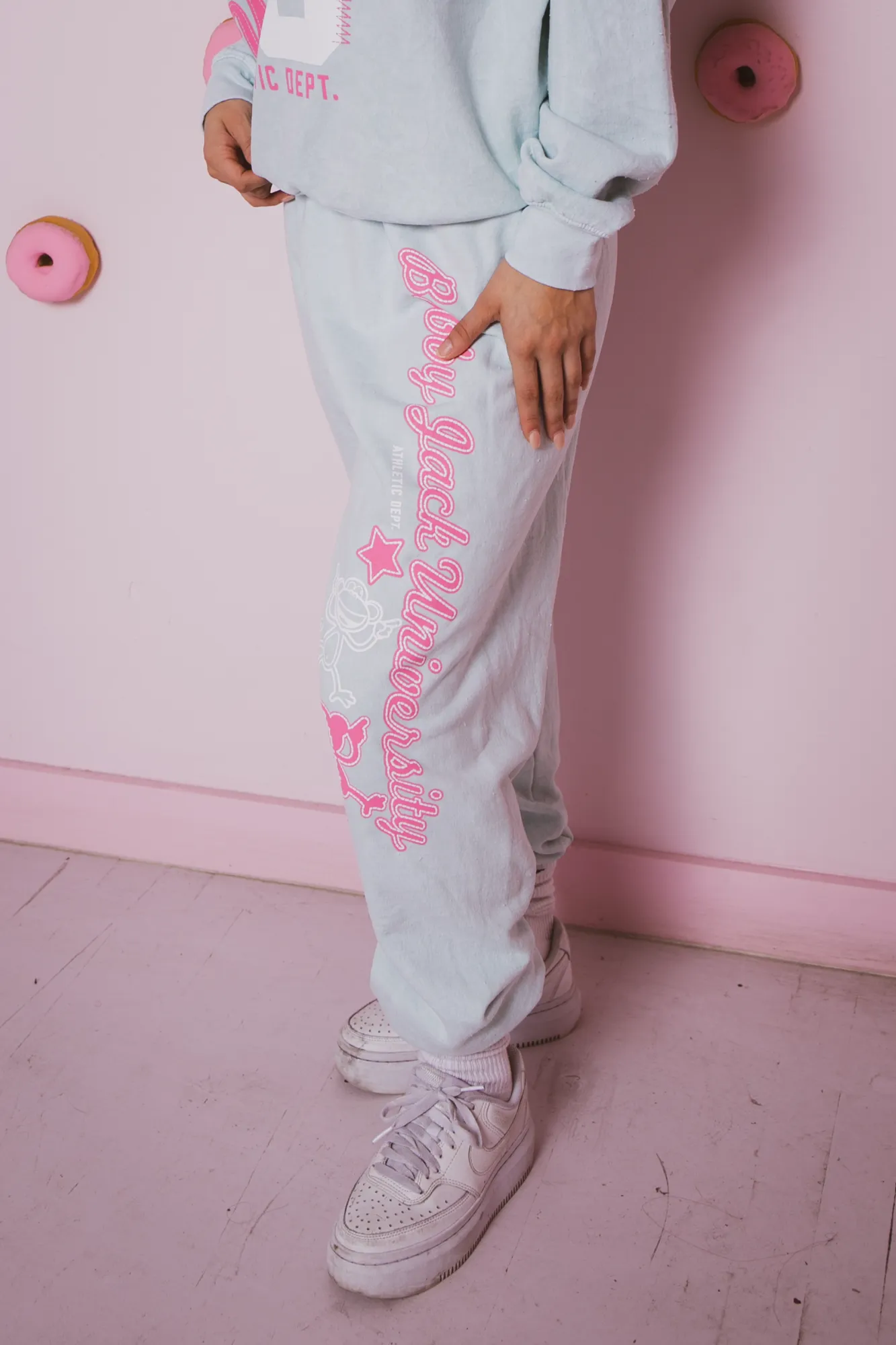 University - Bobby Jack Vintage Sweatpants - Blue