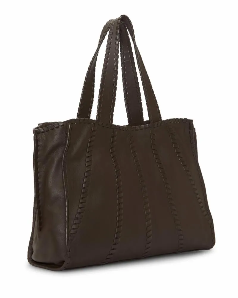 Vince Camuto Handbag NAKIA TOTE ROOTBEER/VENEZIA CL SMTH